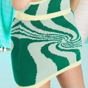 Collusion Psychadelic Knit Skirt / SIZE 2